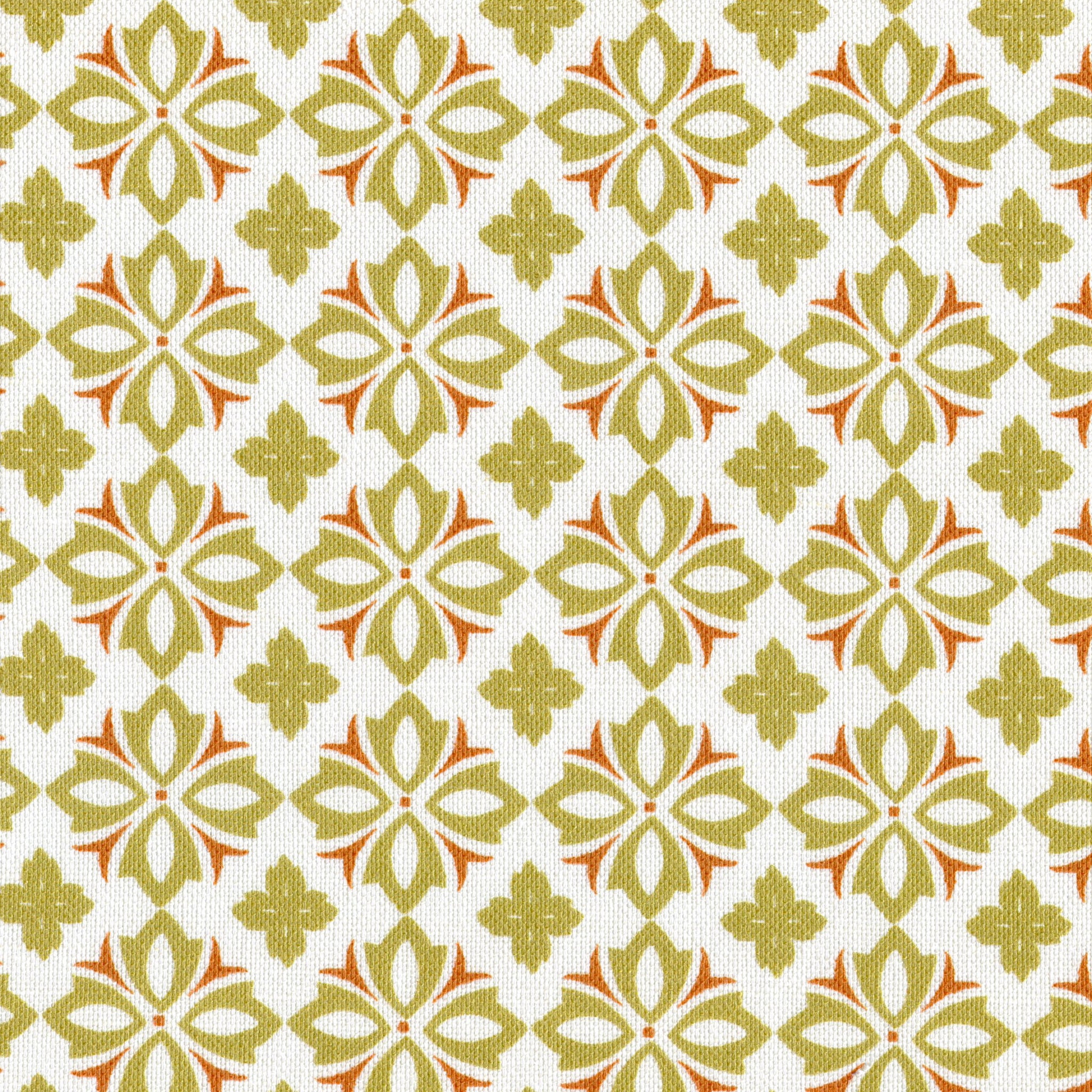 Alanna Fabric - Golden Harvest & Red Oak