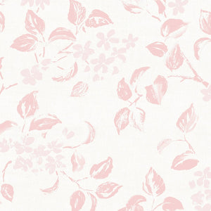 Apple Blossom Fabric - Blush Pink