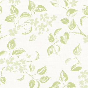 Apple Blossom Fabric - Green