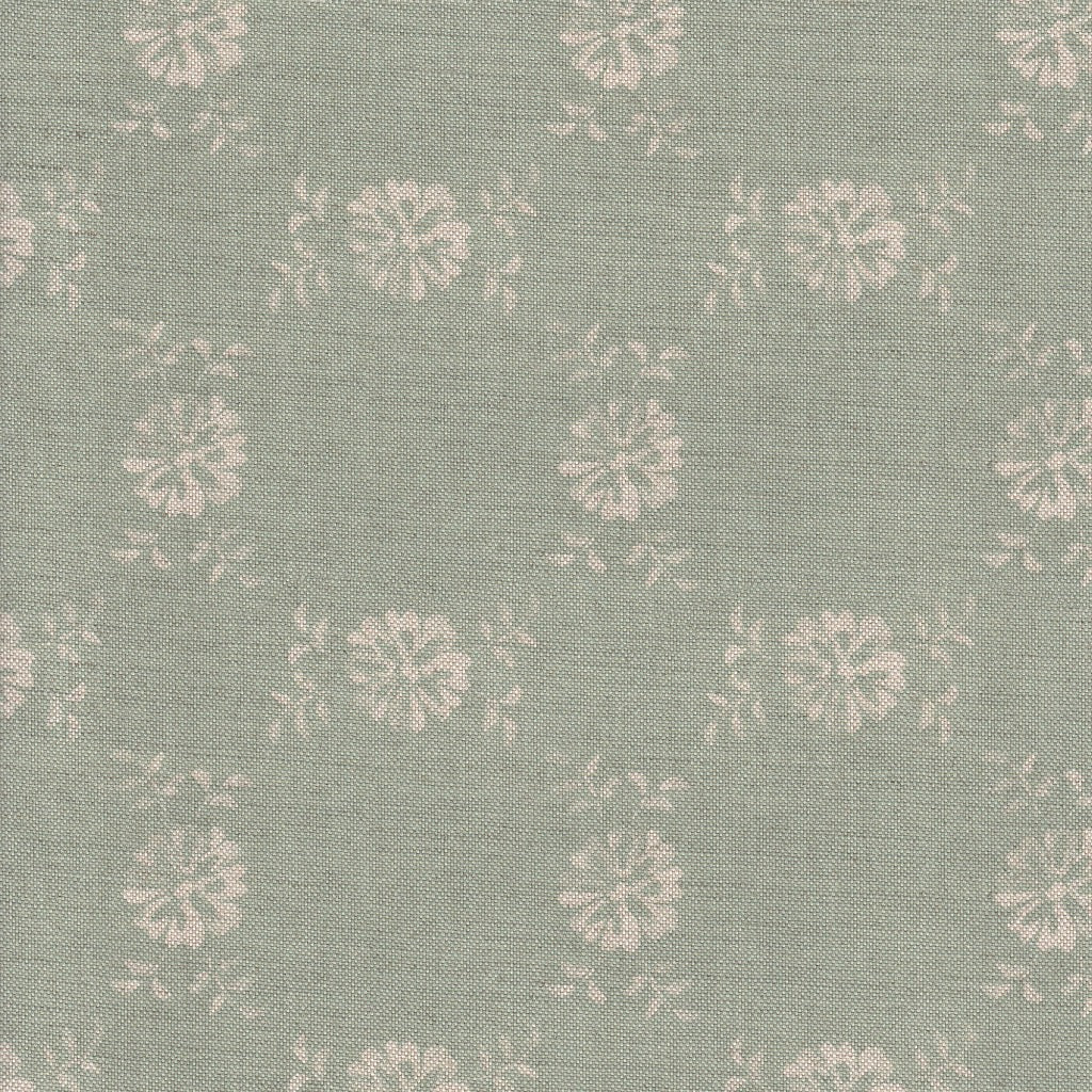 Daisy Chain Fabric - Sage