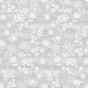 Hedgerow Fabric - Grey Mist