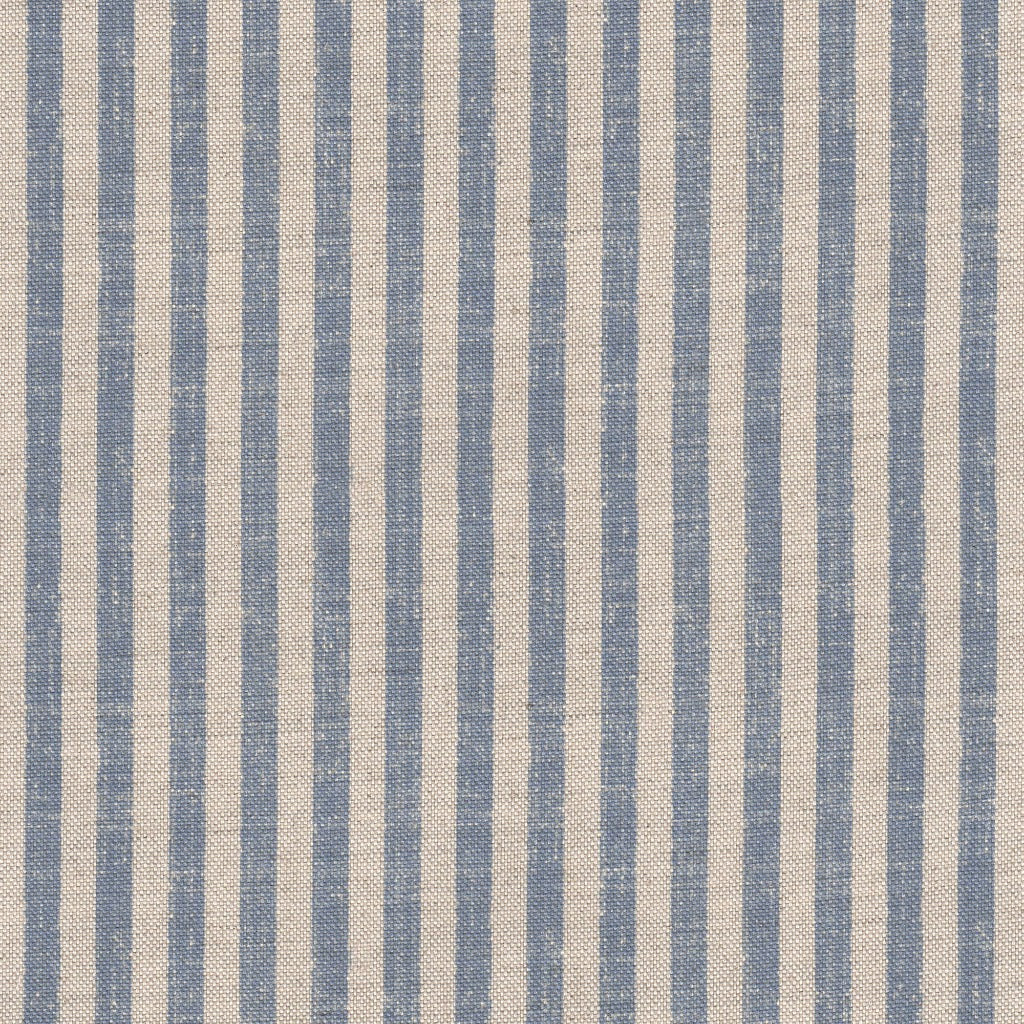 Lulworth Stripe Fabric - Vintage Country Blue