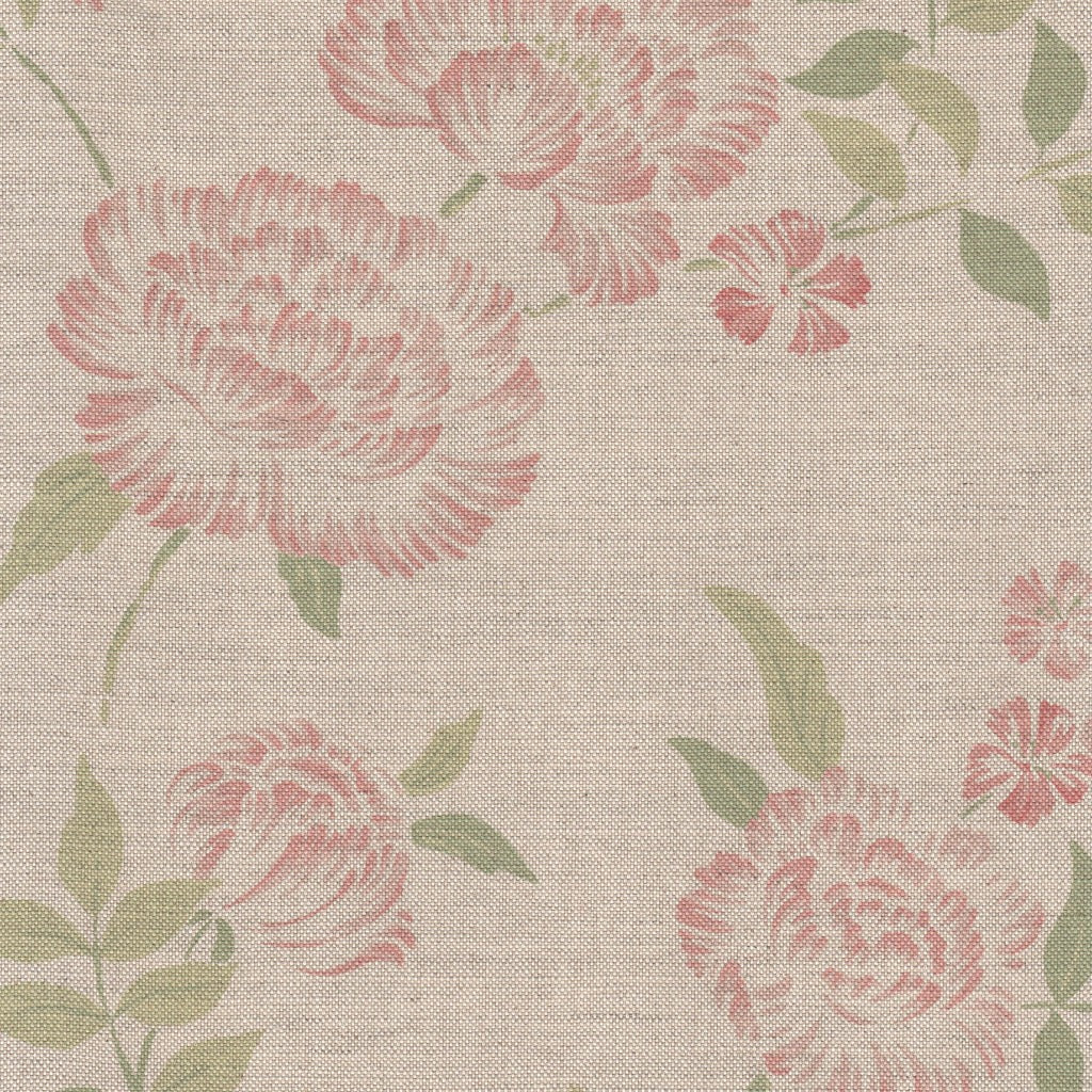 Peony Fabric - Naturally Pink