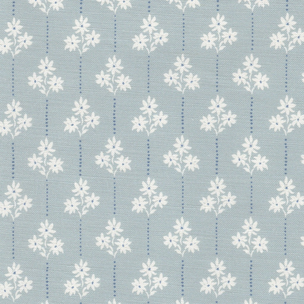 Star Cluster Fabric - Smoke Blue