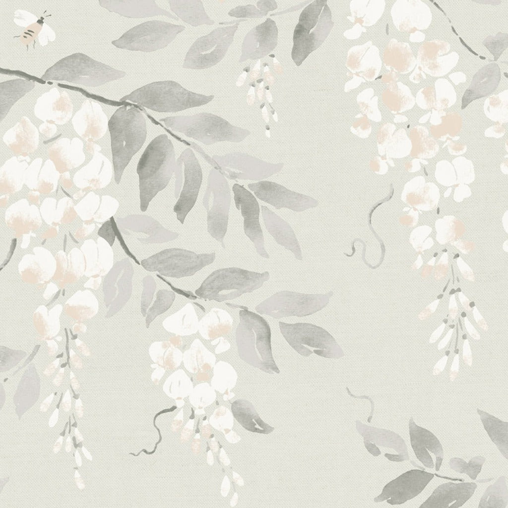 Wisteria Fabric - Soft Dove