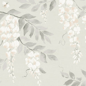 NEW Wisteria Fabric - Soft Dove