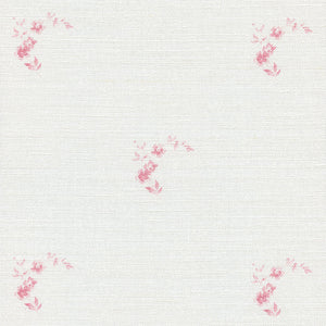 Amelie Linen Fabric - Cheverny Pink - Meg Morton