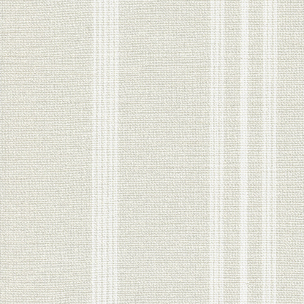 Devon Stripe Linen Fabric - Millstone