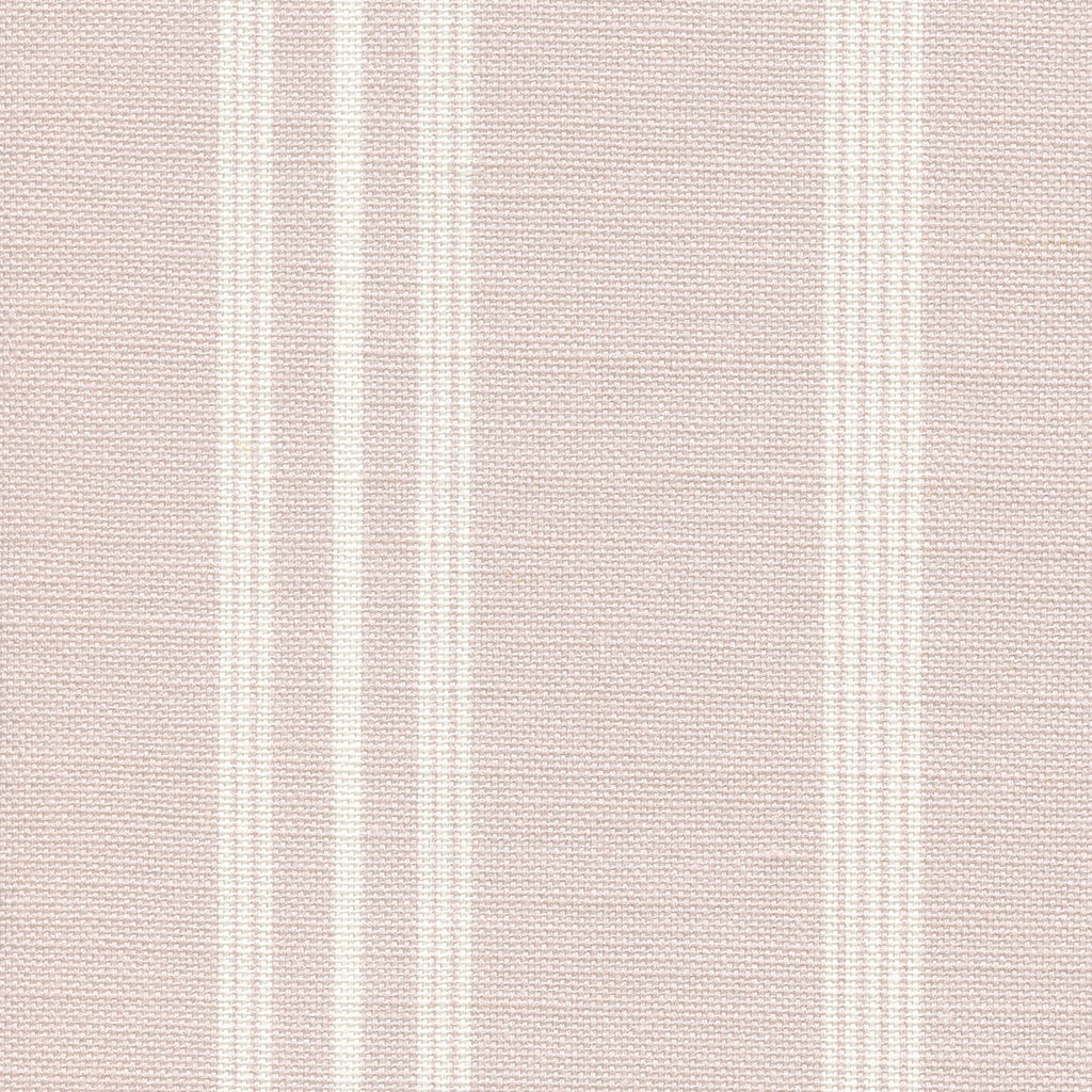 Devon Stripe Linen Fabric - Rothesay Rose - Meg Morton