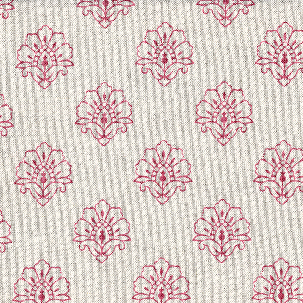 Jhansi Fabric - Red Maple On Stone - Meg Morton