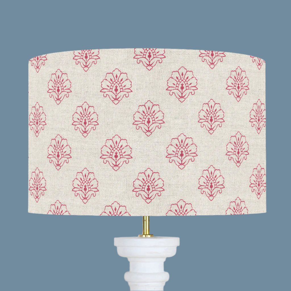 Jhansi Lampshades - Maple Red