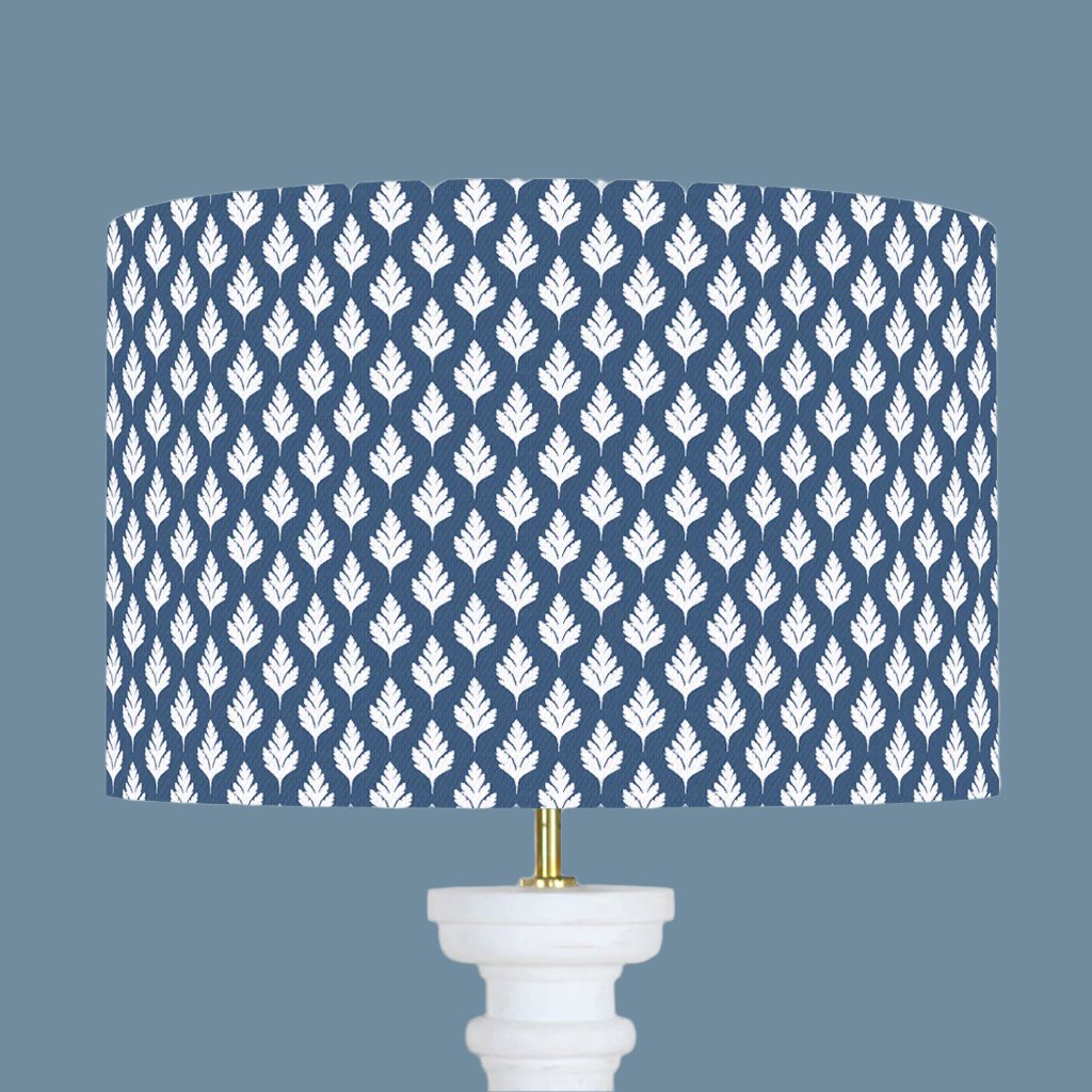 Wild Chervil Lampshades - Blues