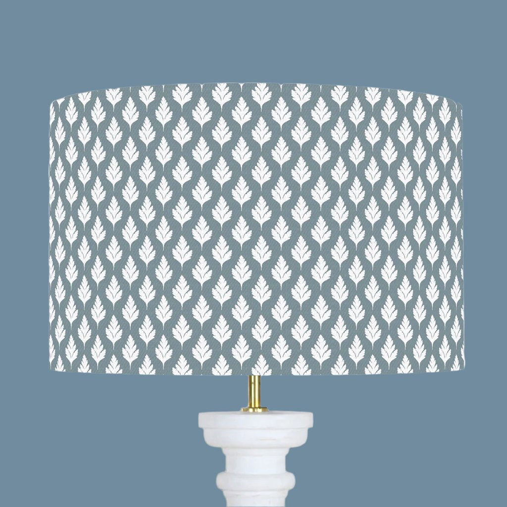 Wild Chervil Lampshades - Teals