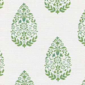 NEW Small Adriana's Garden Fabric - Mill Green & Jay