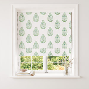 NEW Adriana's Garden Fabric - Mill Green & Jay
