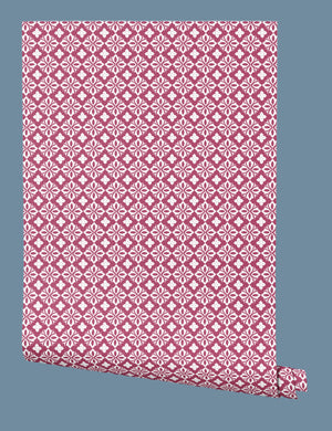 Alanna Wallpaper - Campion Red