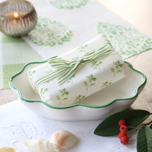 Ava Fabric Covered French Soap - Fig