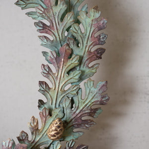 Oak Leaf & Cone Wreath
