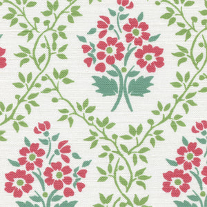 NEW Henrietta Fabric - Petherton Pink, Mill Green & Jay