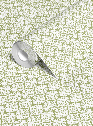 Leilani Wallpaper - Tarragon