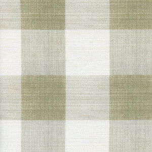 NEW Manor House Check Fabric - Golden Sage