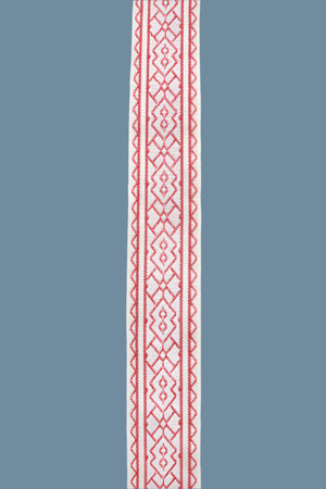 NEW Somerton Jacquard Braid - Petherton Pink