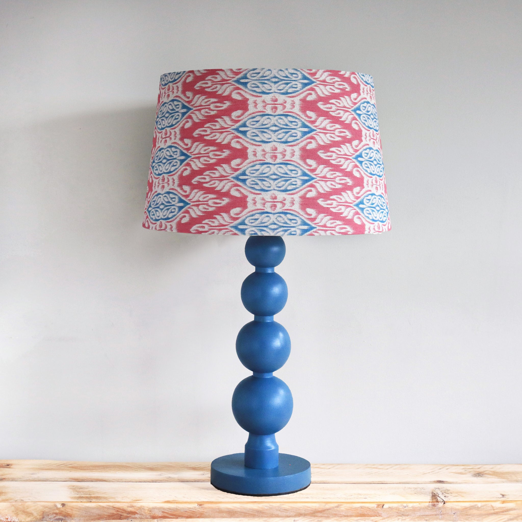 Purbeck Painted Sphere Lamp Base - Teal