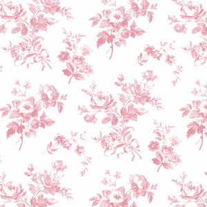 Adelaine Wallpaper- Cheverny Pink