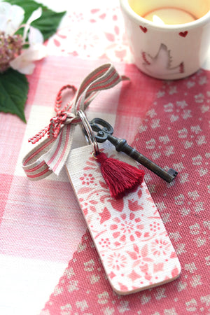 NEW Ariana's Tassel Keyring - Petherton Pinks