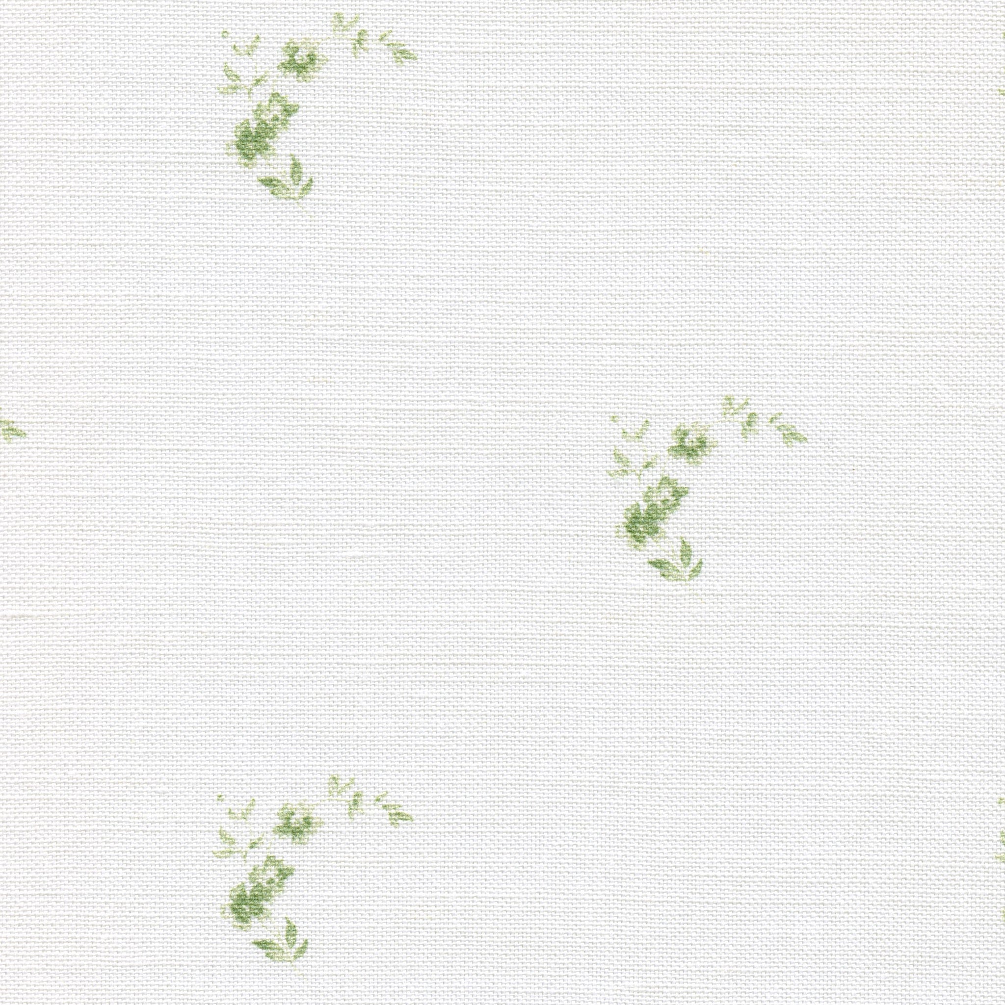 Amelie Linen Fabric - Orchard Green