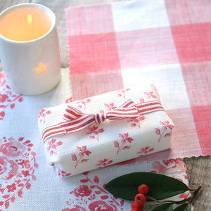 Ava Fabric Covered French Soap - Fig