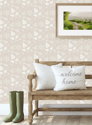 Cow Parsley Wallpaper- Somerset Stone