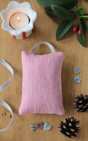 Hand Made Lavender Sachet - Hand Printed Dachshund