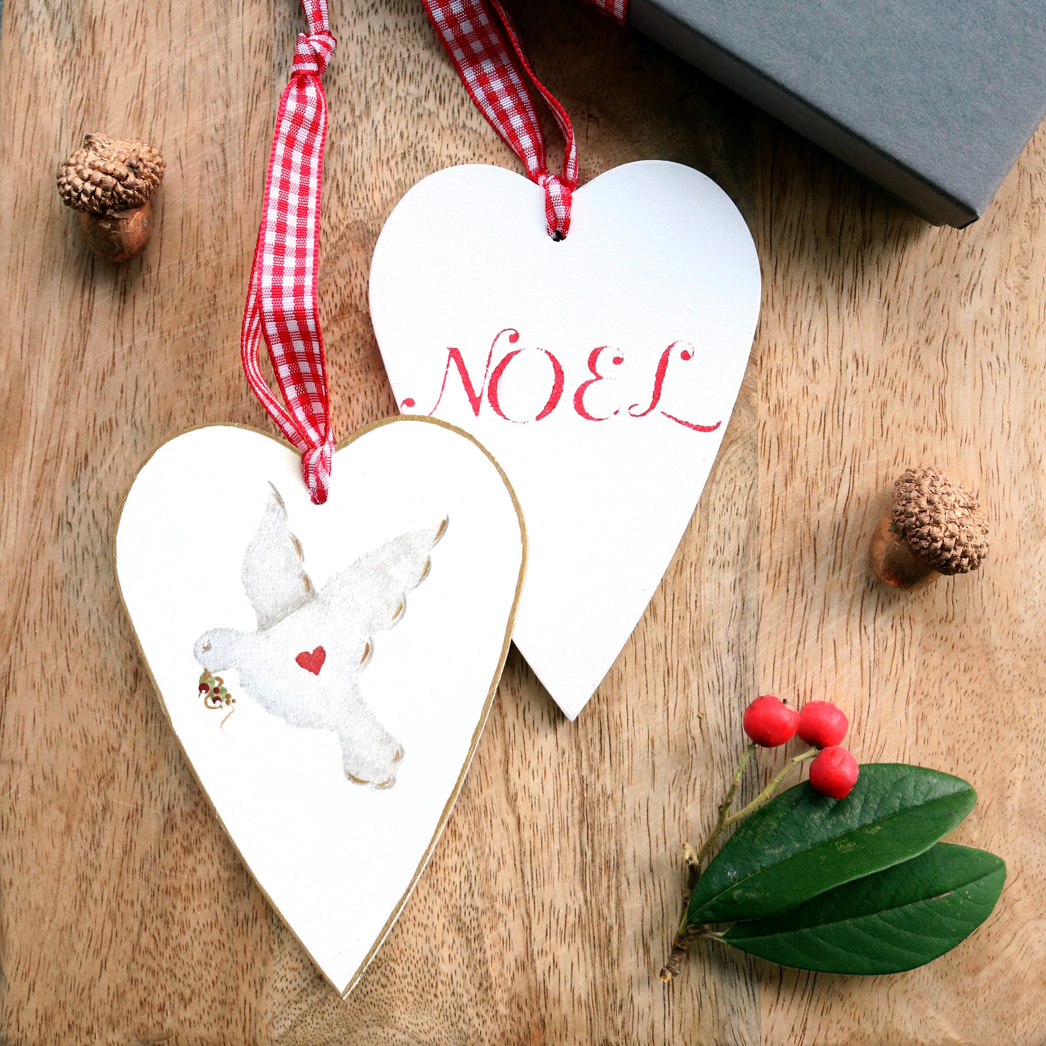 Meg’s Hand Painted Dove Decoration - Meg Morton