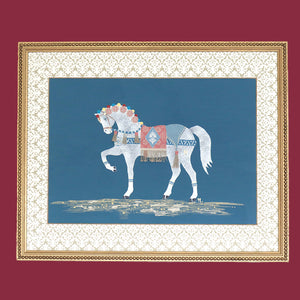 Indian Horse Picture - Hand Crafted In Our Studio