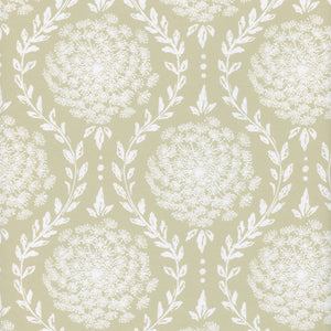 NEW Lace Flower Wallpaper - Portico Stone