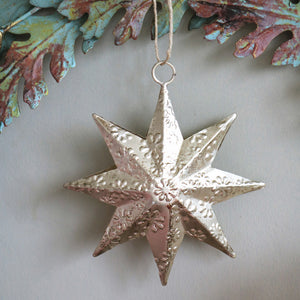 Star Decoration Antique Gilt