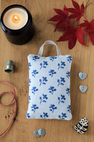 Hand Made Lavender Sachet - Hand Printed Hare