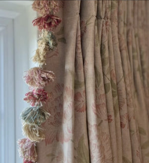 Peony Fabric - Naturally Pink