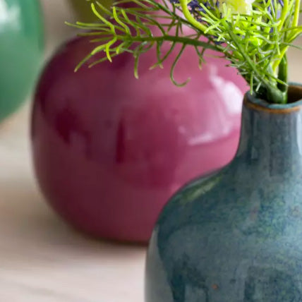 Coloured Stem Vases - Meg Morton