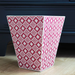 Alanna Waste Bin - Campion Red