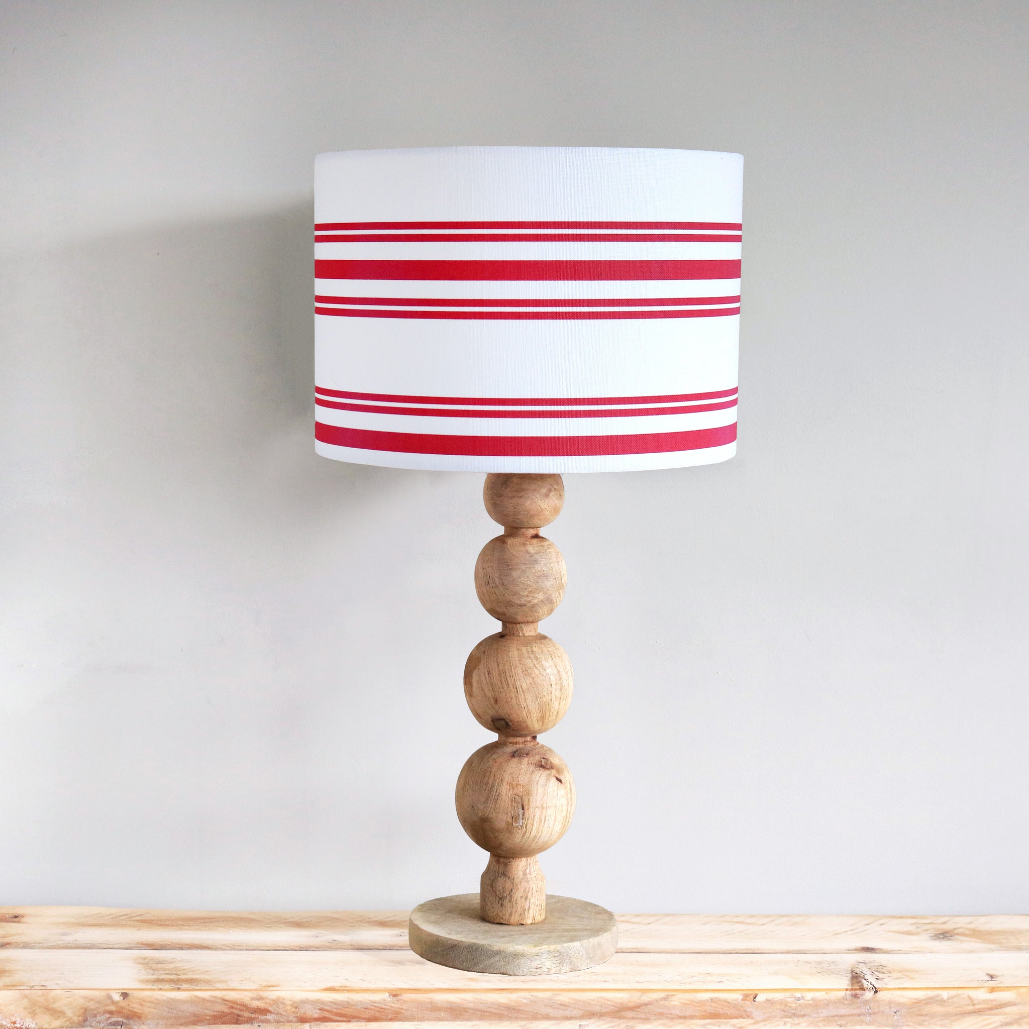 Purbeck Sphere Lamp Base - Mango Wood