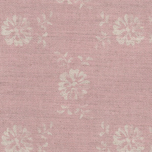 Daisy Chain Fabric - Heather Pink