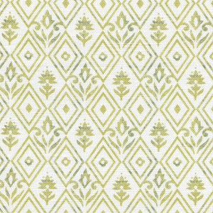 Indra Thistle Linen Fabric - Linden Duo
