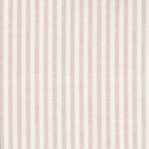 Lulworth Stripe Fabric - Faded Pink