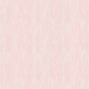 Pinstripe Fabric - Pink