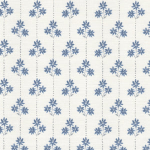 Star Cluster Fabric - French Blue