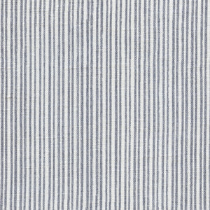 Studio Stripe Linen Fabric - Flint