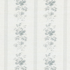 Brocante Stripe Linen Fabric - French Grey - Meg Morton