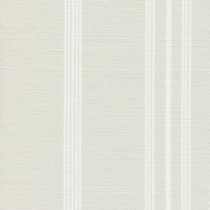 Devon Stripe Linen Fabric - Millstone